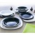 Luminarc Carine black and white Комплект за хранене 18 части